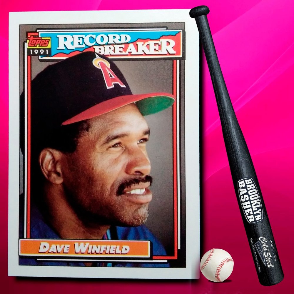 Baseball Card Dave Winfield # 5 Topps 1991